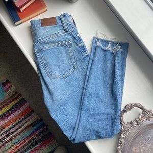 Madewell Perfect Vintage Raw Hem